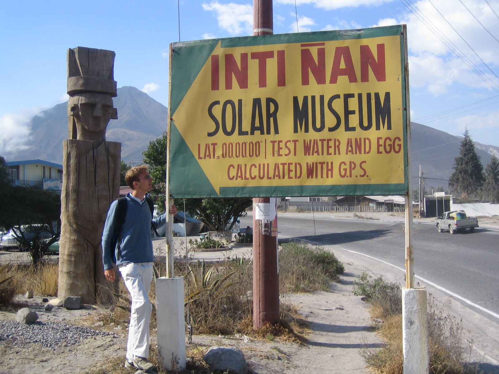 Schild museo sol